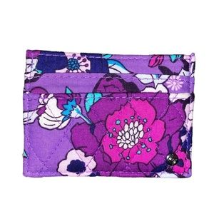 Vera Bradley - Purple Floral - Strapless ID Holder